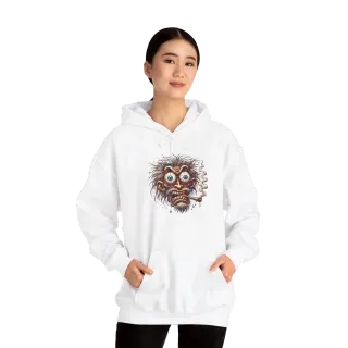 Hoodie 067 Person 1 White